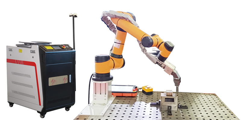 Robot laser welding