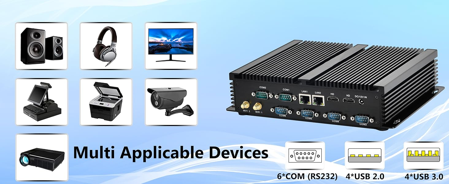 fanless industrial pc