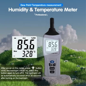 temperature and humidity measuring