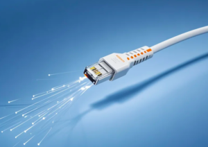 Fiber optic data cable